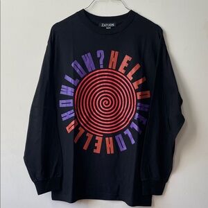 Zatuon Kurt cobain t shirt book long sleeve rare Nirvana size medium Japan